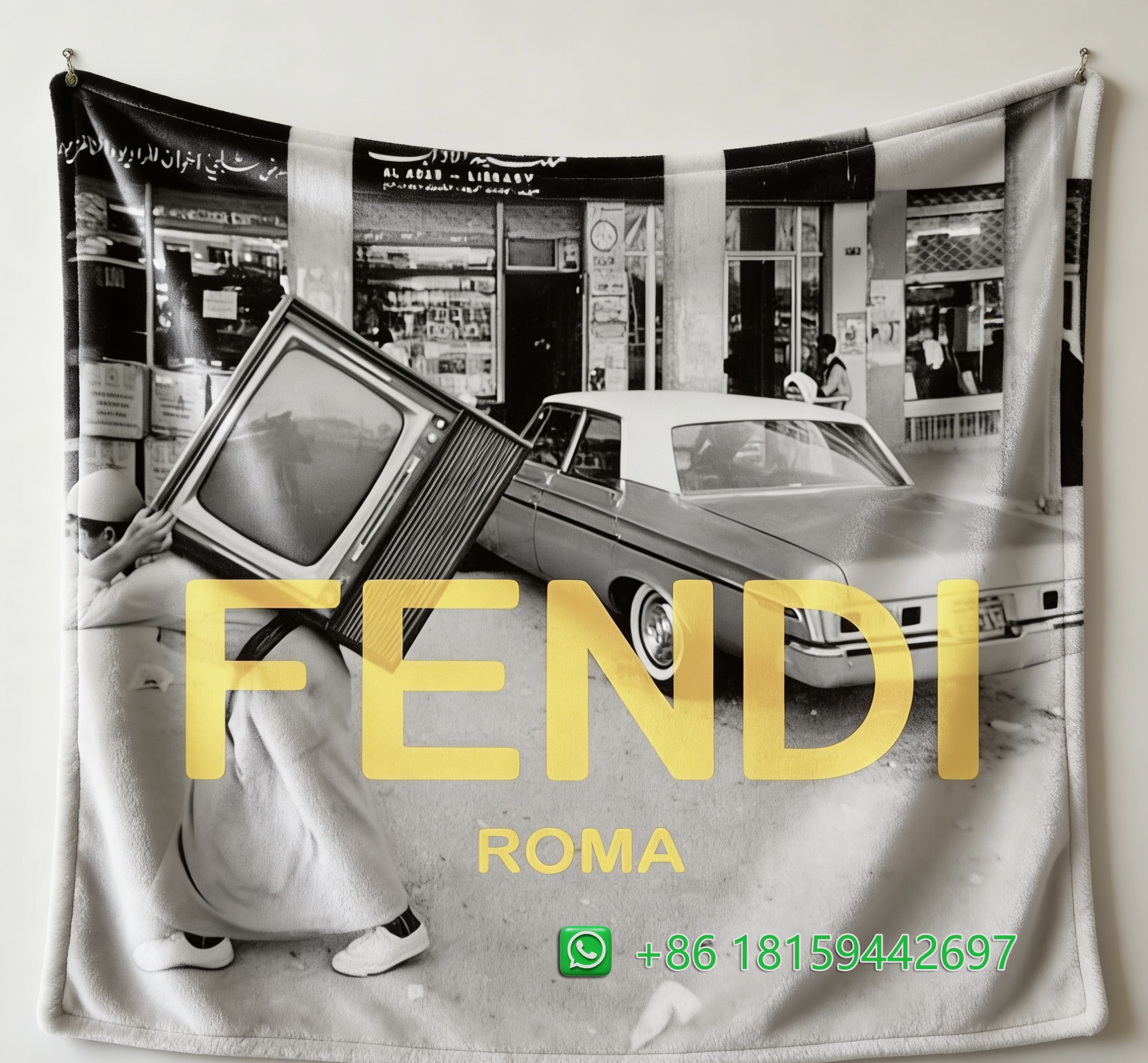 Fendi Throw Blankets